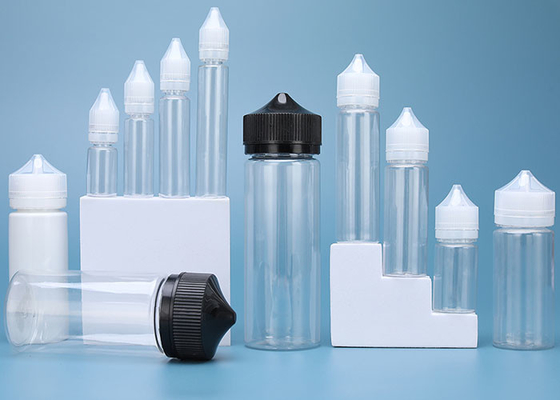 Envase vacío líquido del descenso de ojo de la botella V2 100ml de H 65.5m m E