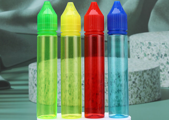 verde azul 30ml para el líquido de Vape, aceite ligero, botella líquida de la botella del eliquid de la botella del dropper