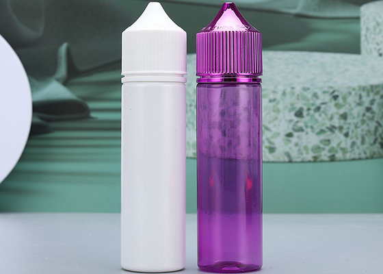 Botella de 18 mm de tamaño de cuello E para líquido a prueba de niños con tapa de tornillo