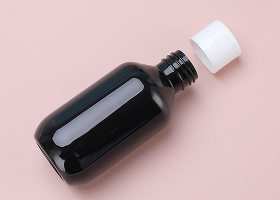 La loción del ANIMAL DOMÉSTICO de Amber Flip Top Cap embotella 120ml para la crema cosmética de la tinta