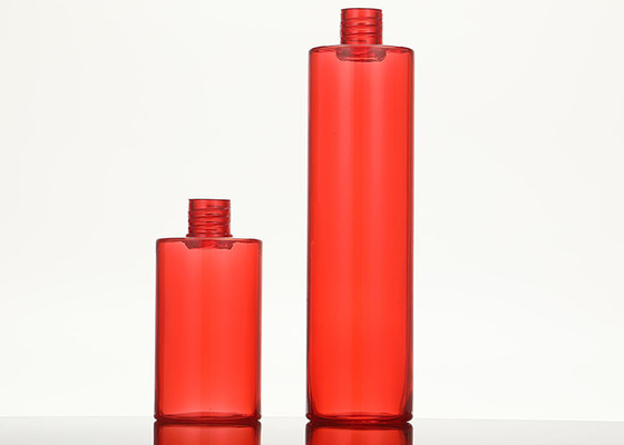 botellas plásticas vacías rojas de la bomba de 60ml 150ml para los champúes de dispensación de las lociones
