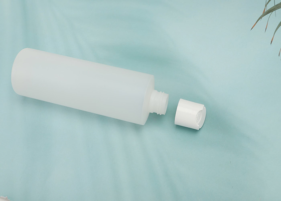 Botellas recargables plásticas de los PP con blanco claro del casquillo del disco de la prensa