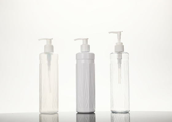 Botella plástica de encargo de la bomba del ANIMAL DOMÉSTICO 300ml para el champú cosmético
