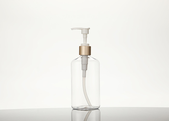 Botellas vacías claras del champú de la bomba 350ml para el plástico del ANIMAL DOMÉSTICO del lavado de la mano