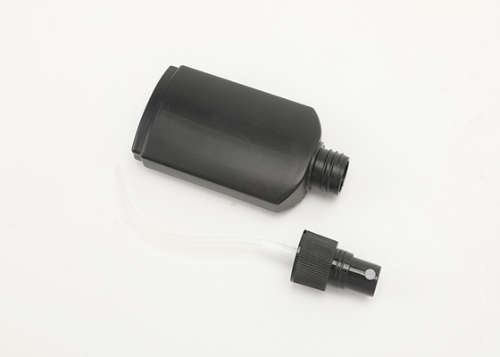 La niebla fina del espray plano del cuadrado del animal doméstico embotella el negro 120ml para el desinfectante de la mano del perfume
