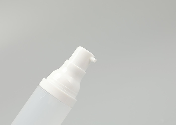 Tamaño privado de aire del viaje de la botella de la bomba de la crema cosmética privada de aire clara recargable