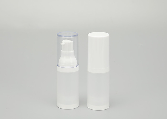 Tamaño privado de aire del viaje de la botella de la bomba de la crema cosmética privada de aire clara recargable