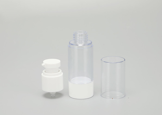Botellas de loción de plástico transparente y personalizables para las variedades de PMMA transparente