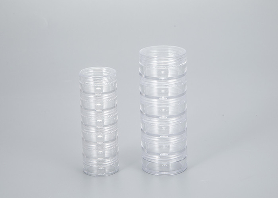 50g 80g 100g 120g 200g Jar transparente Jar de plástico de crema Jar de cosméticos Contenedor de PET Jar