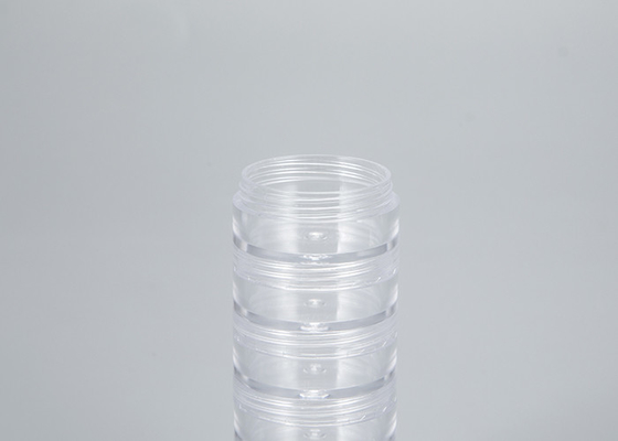 50g 80g 100g 120g 200g Jar transparente Jar de plástico de crema Jar de cosméticos Contenedor de PET Jar
