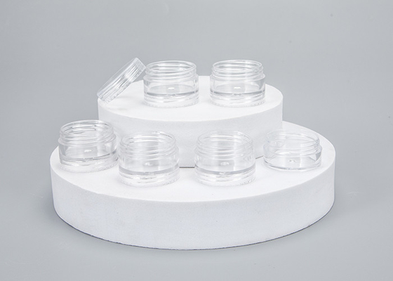 50g 80g 100g 120g 200g Jar transparente Jar de plástico de crema Jar de cosméticos Contenedor de PET Jar