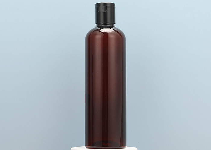 el top plástico del tornillo de la loción 500ml embotella la botella del gel de la ducha del champú del viaje con el casquillo del top de Filp