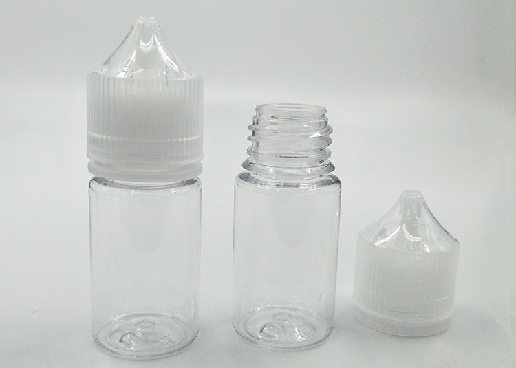 Impresión personalizada Botella de líquido de color E con cuello a prueba de niños