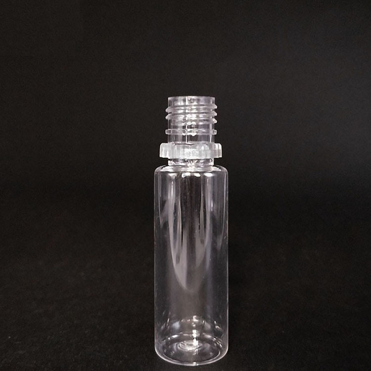 Botellas de goteo de plástico vacío ((Gotas de tapones pueden quitarse) Botella de plástico portátil Ojo Gotiguador líquido rellenable