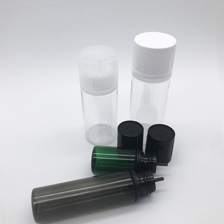 30 ml Chubby Gorilla LDPE PET plástico Unicornio Presionar Botella 10 paquetes Botella de goteo Transparente Negro Reutilizable Proof Child