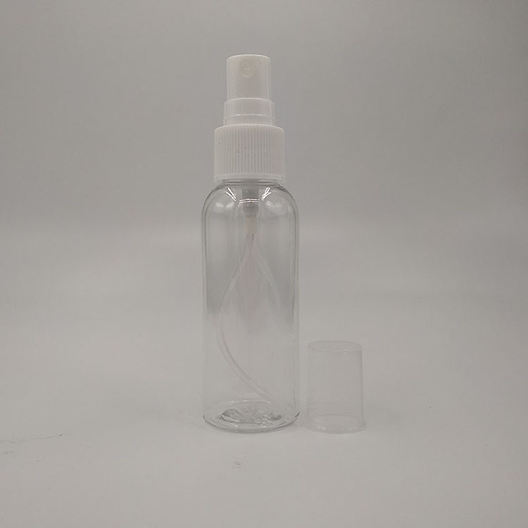 100 ml 120 ml 200 ml Botella de cosméticos de fondo pesado de peso pesado Botella de PET Spray Dropper Botella de plástico PET