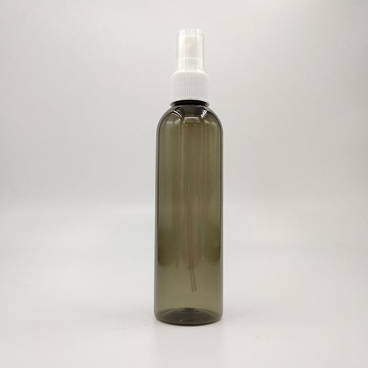 Botella de pulverización PET con superficie lisa 10 ml 15 ml 30 ml 50 ml 60 m 70 ml 100 ml 200 ml 500 ml