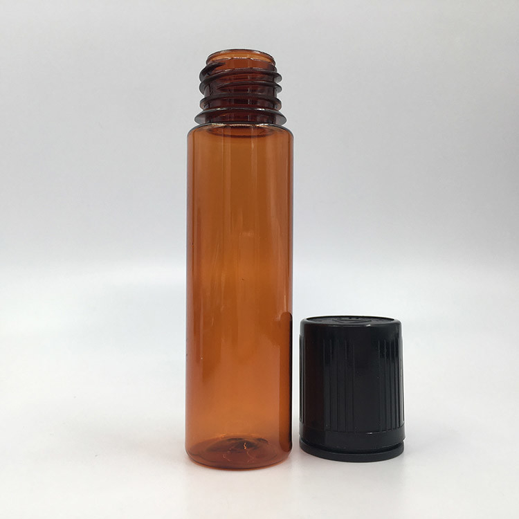 Botella líquida / botella de goteo de líquido con tapa de tornillo PET transparente personalizada en varias capacidades
