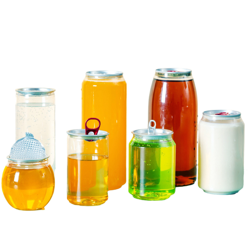Parafusos redondos cuadrados en las botellas de té de leche con tapa Capacidad de 0,5 kg con características de aislamiento / prueba de fugas