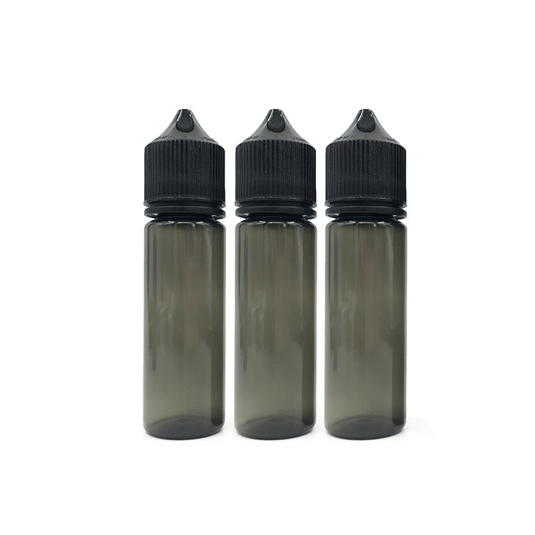 E gotero de líquido botellas gorila gruesas 10-100ml con logotipo personalizado Impreso y tapa a prueba de niños