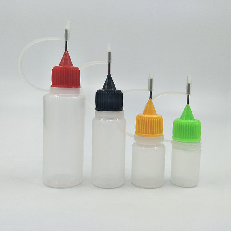 Botella de 10 ml 15 ml 30 ml 60 ml 80 ml 100 ml de líquido E con cuello a prueba de niños
