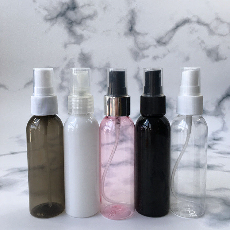 Botella de pulverización de plástico PET transparente 10ml 15ml 30ml 50ml 60m 70ml 100ml 200ml 500ml Durable y transparente