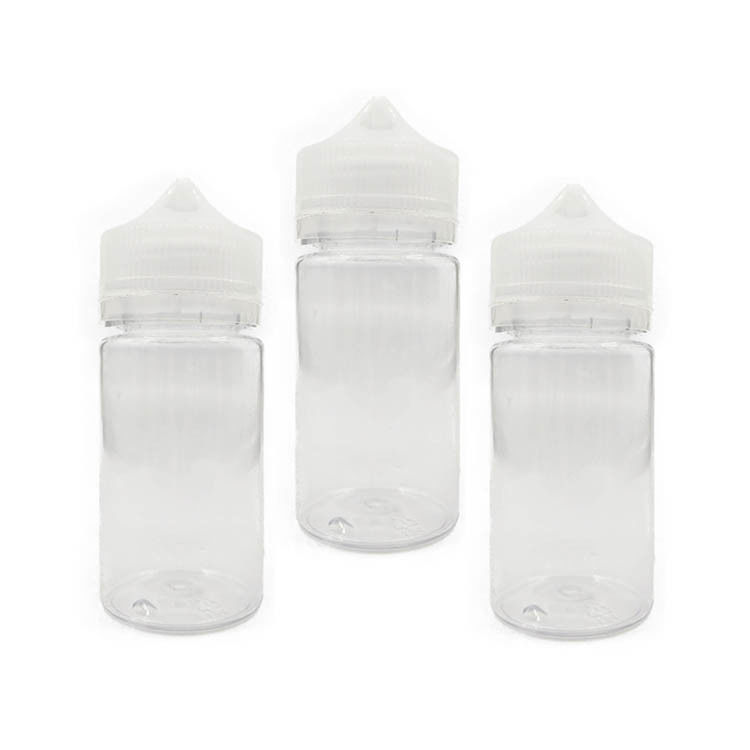 Botellas pequeñas de 100 ml para líquidos Impresión por pantalla 10 ml 15 ml 30 ml 60 ml 80 ml 100 ml