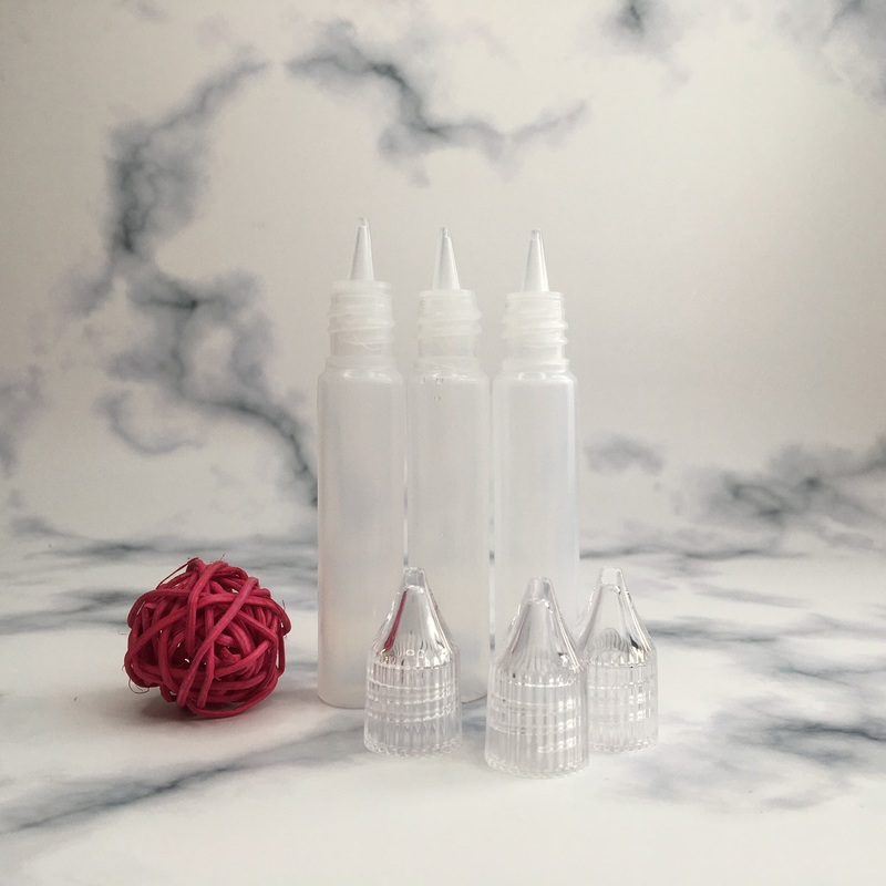 Botellas pequeñas de PET negro transparente para líquidos para soluciones de contenedores de líquidos transparentes