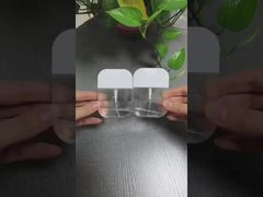 Botella rociadora cuadrada para tarjeta de crédito, botella de desinfectante de alcohol de 45 ml, botella de plástico con llavero