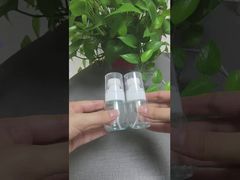 Botella de loción para limpieza facial, crema facial, sérum para el cuidado de la piel de mascotas de plástico