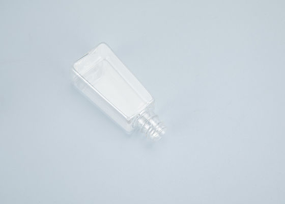 30ml PET Small Antibacterial Hand Sanitizer Gel Bottle With Silicone Gel Trapezoidal