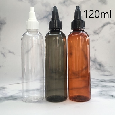 Botellas de gotero de plástico con logotipo personalizado para soluciones de embalaje de vidrio