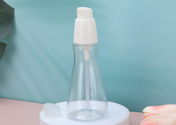 La loción plástica ISO9001 embotella la botella del ANIMAL DOMÉSTICO del claro 70ML no tóxica