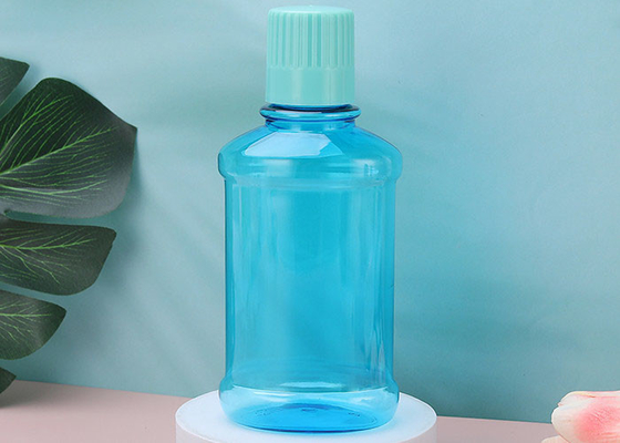 Botellas plásticas vacías libres 250ml del enjuague de BPA con los casquillos