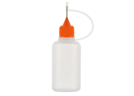 botella líquida vacía plástica comprensible de 30ml E con de punta de aguja